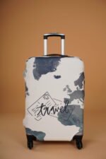 Pack Housse de Valise 'Carte Monde' – Image 3