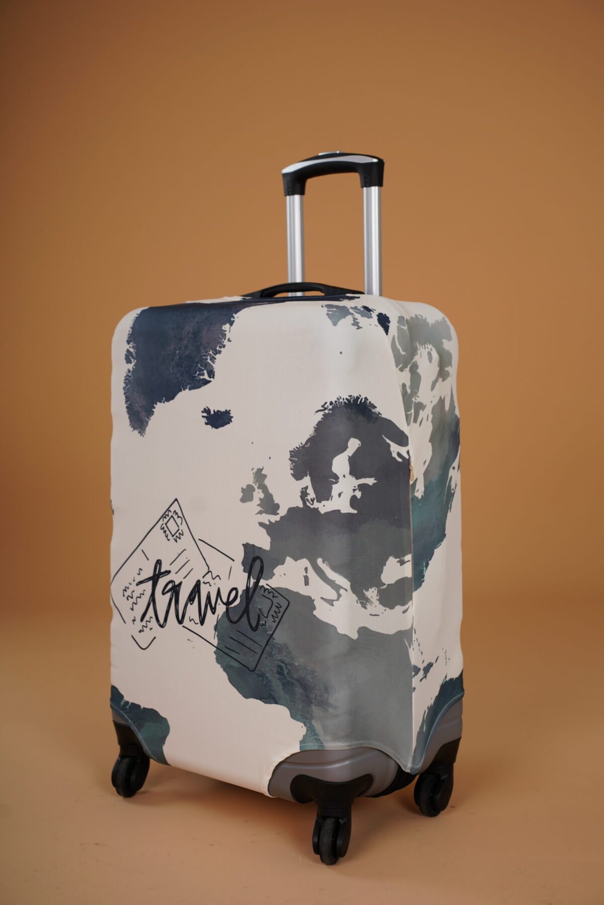 Pack Housse de Valise 'Carte Monde' – Image 4