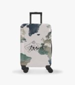 Housse de valise'Carte Monde'