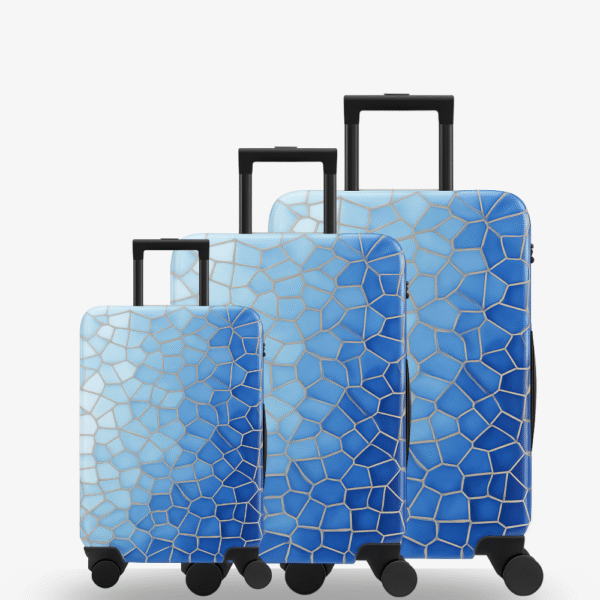 Pack Housse de valise 'Bleu Majorelle'