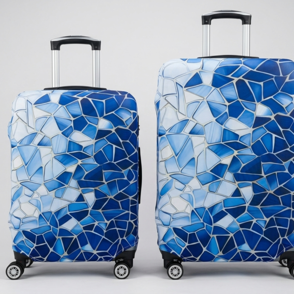 Pack 'DOU' 2 Houses Mosaique bleu