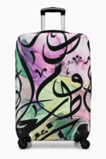 Housse de valise ‘Calligraphe’